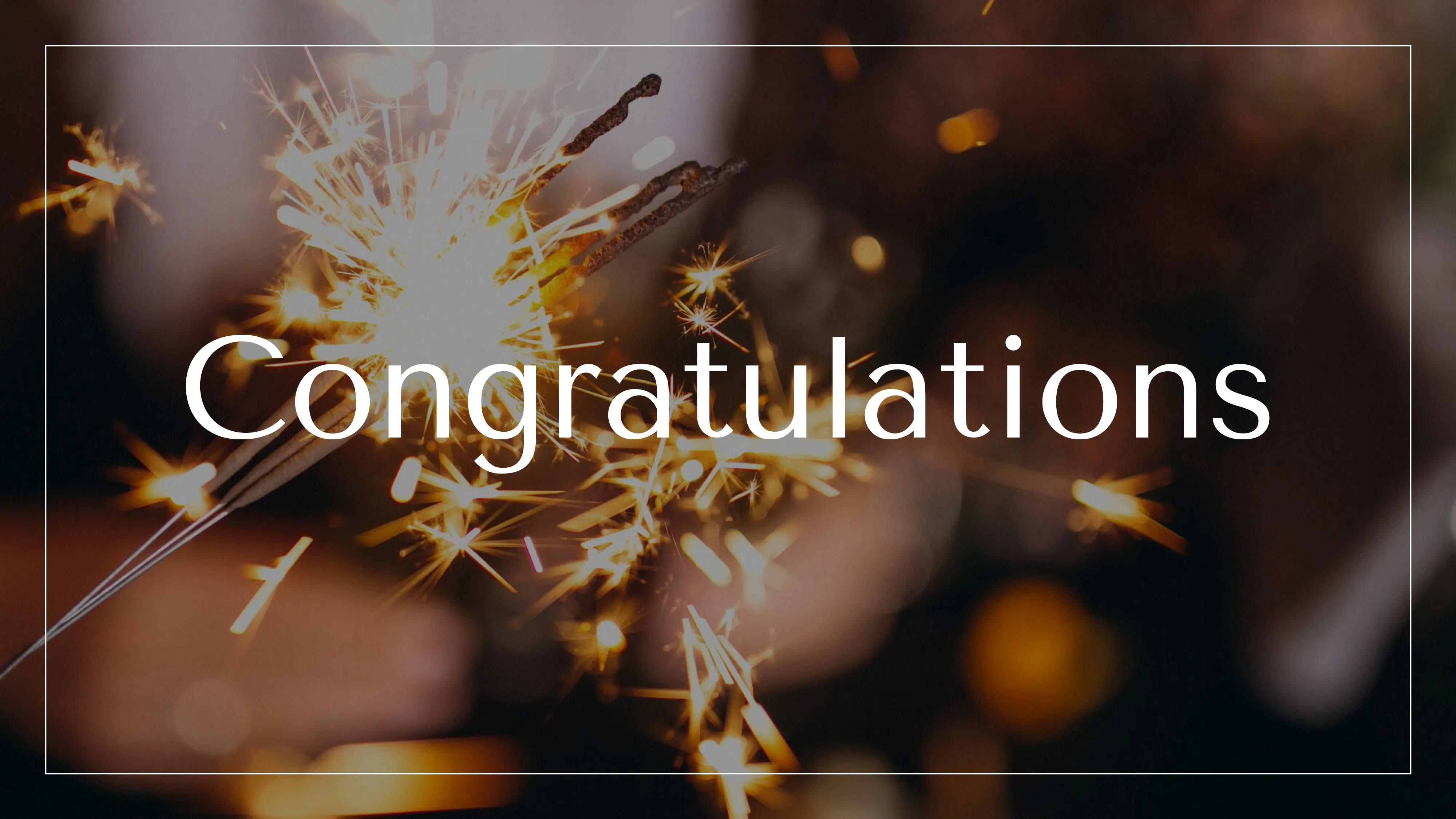 Congratulations preview