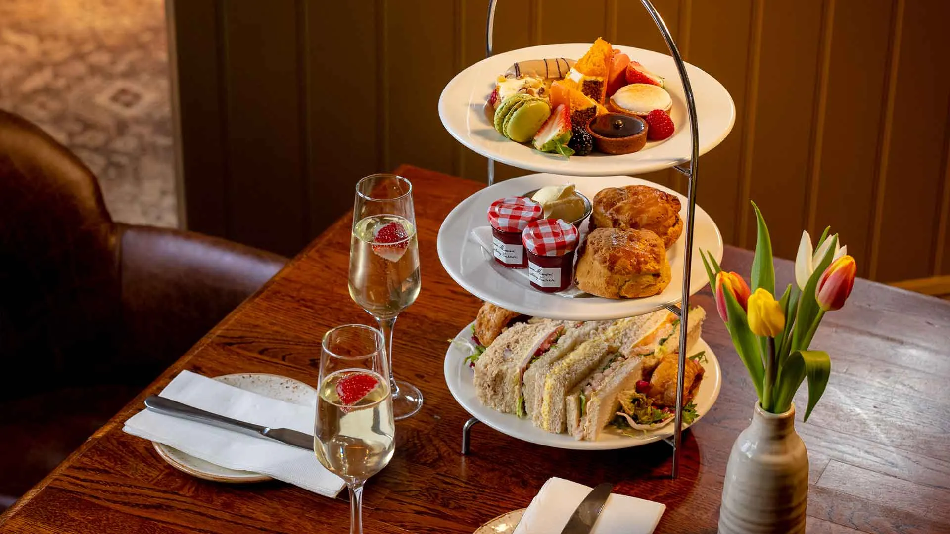 Bowfield Hotel - Afternoon Tea for 2 with a Glass of Prosecco preview