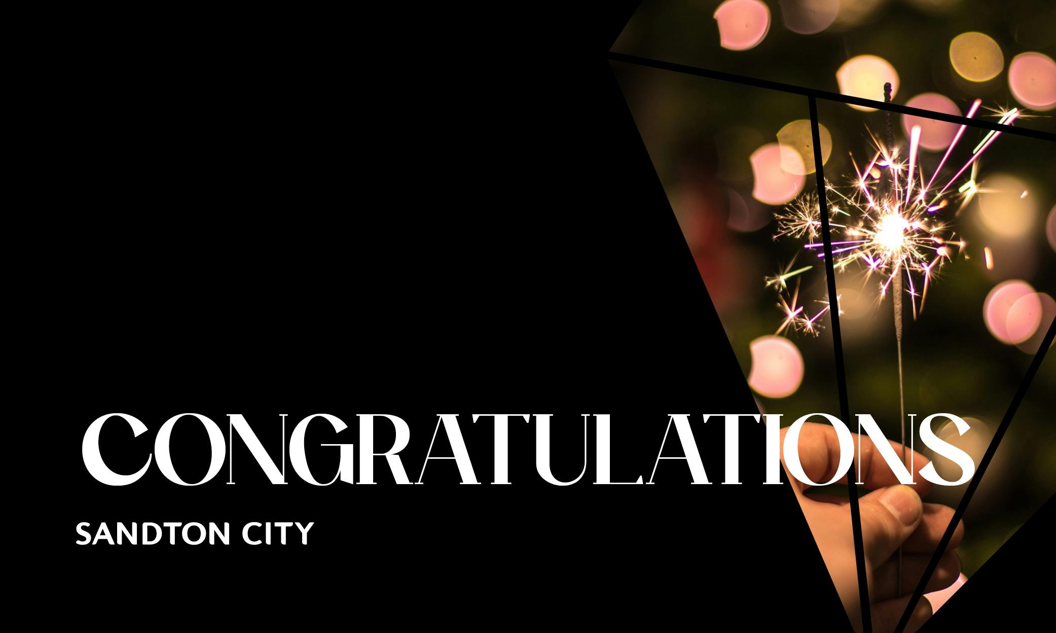 Sandton City Gift E-Voucher - Congratulations preview