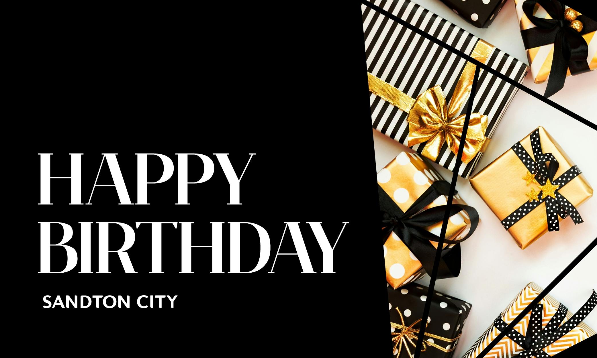 Sandton City Gift E-Voucher - Happy Birthday preview