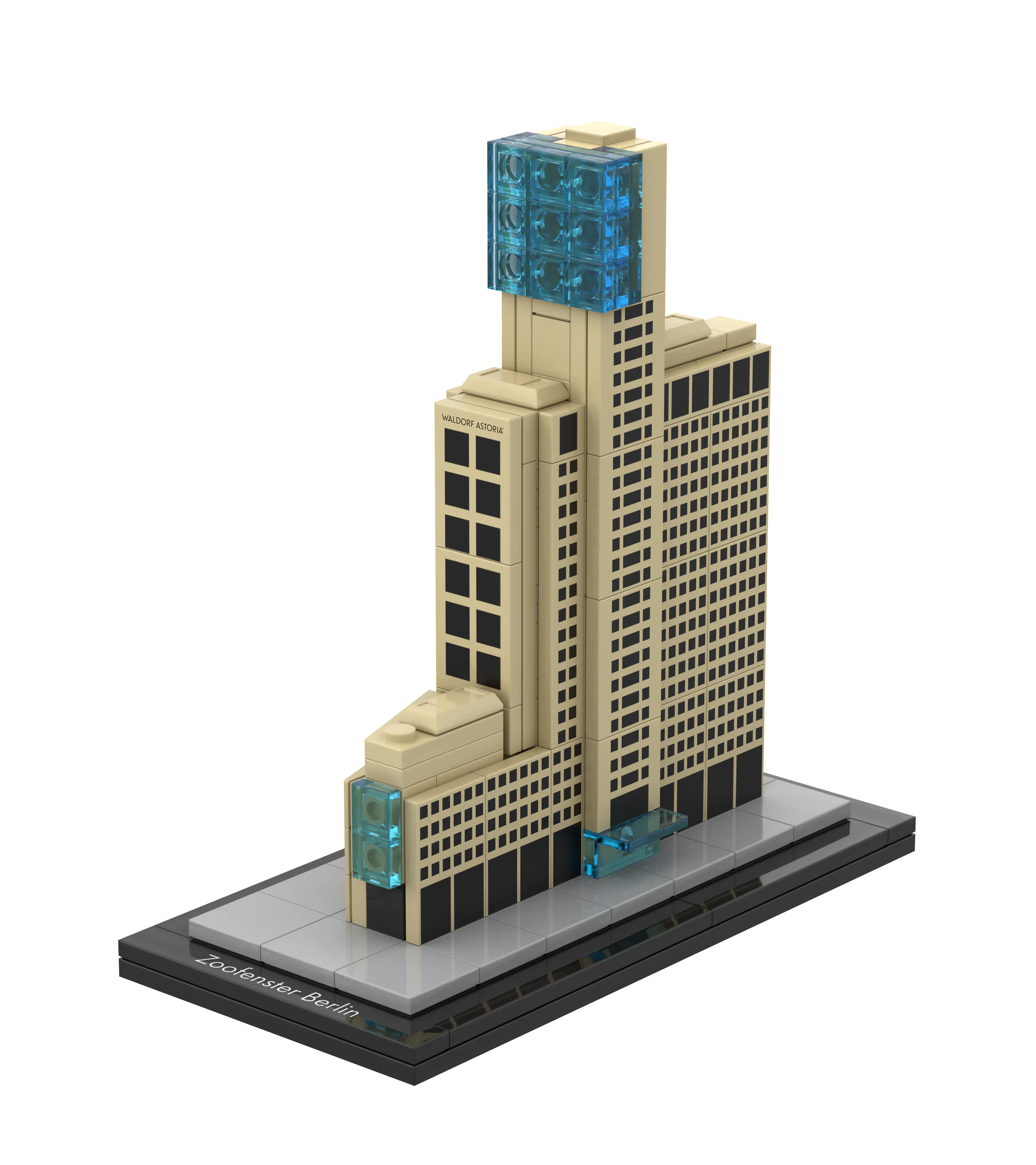 Waldorf Astoria Berlin building block set preview