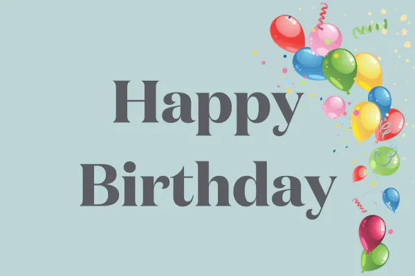 Happy Birthday - Monetary Gift Voucher preview