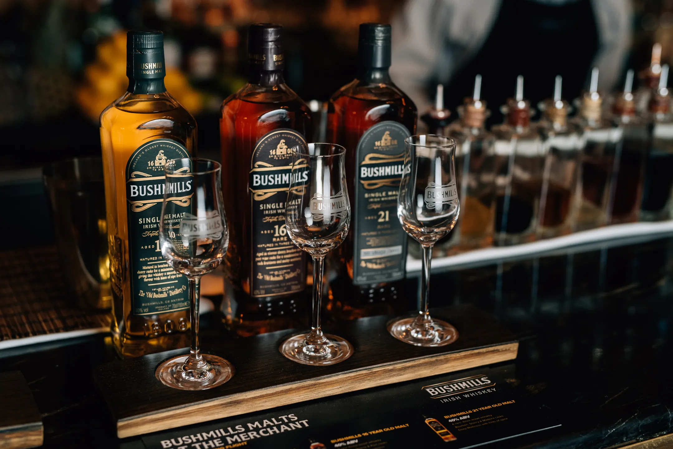Charcuterie Board and Bushmills Malts Whiskey Tasting Flight for Two preview